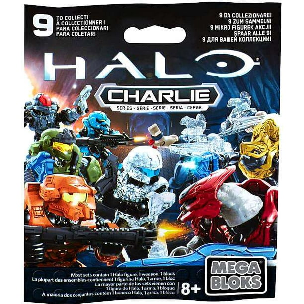 3 Packs Mega Bloks Halo Charlie Series Mini Figure Blind Bags Total 3 Packs